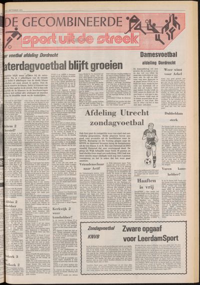 De Gecombineerde Zuid-Holland, 1 september 1979