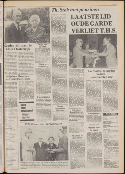 De Gecombineerde Zuid-Holland, 1 september 1979