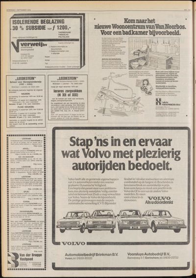 De Gecombineerde Zuid-Holland, 1 september 1979