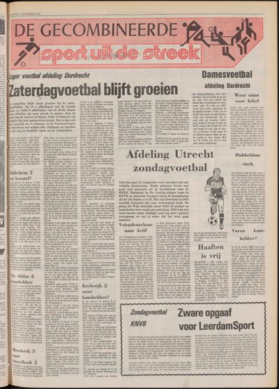 De Gecombineerde Zuid-Holland, 1 september 1979