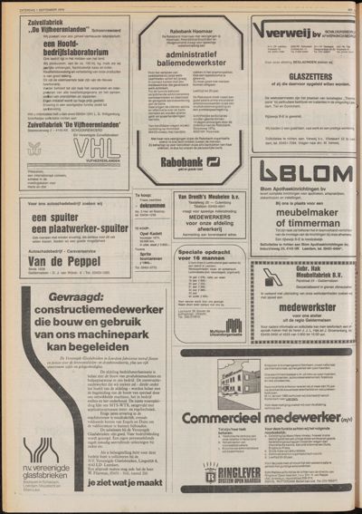 De Gecombineerde Zuid-Holland, 1 september 1979