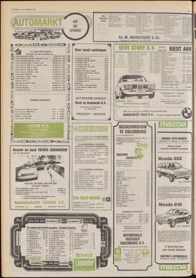 De Gecombineerde Zuid-Holland, 1 september 1979