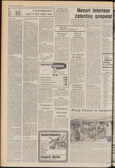 De Gecombineerde Zuid-Holland, 1 november 1979