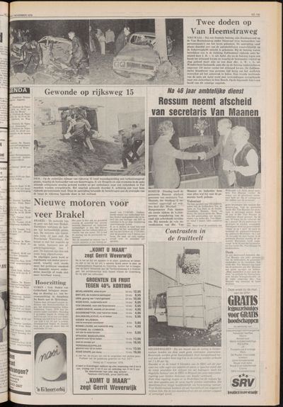De Gecombineerde Zuid-Holland, 1 november 1979