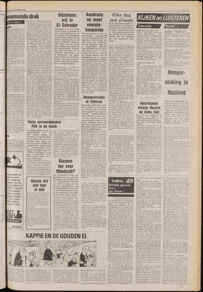 De Gecombineerde Zuid-Holland, 1 november 1979
