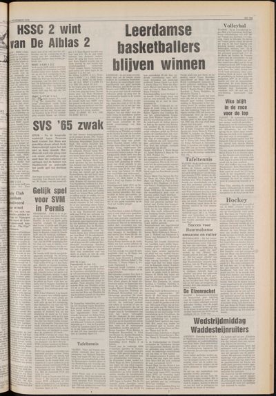 De Gecombineerde Zuid-Holland, 1 november 1979