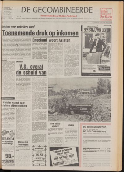 De Gecombineerde Zuid-Holland, 1 november 1979