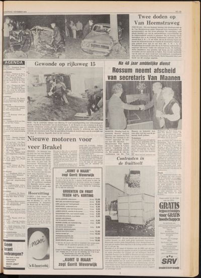 De Gecombineerde Zuid-Holland, 1 november 1979