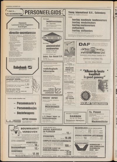De Gecombineerde Zuid-Holland, 1 november 1979