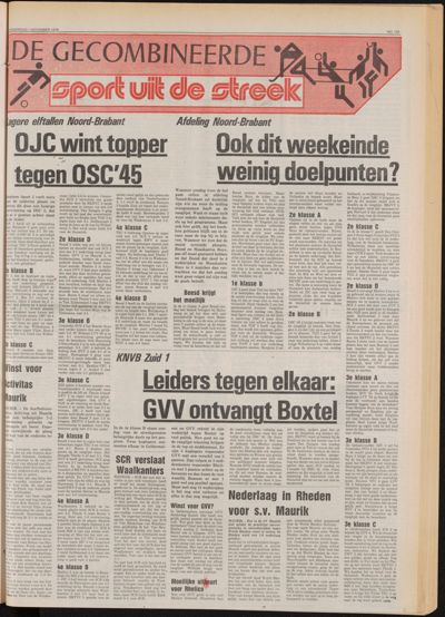 De Gecombineerde Zuid-Holland, 1 november 1979