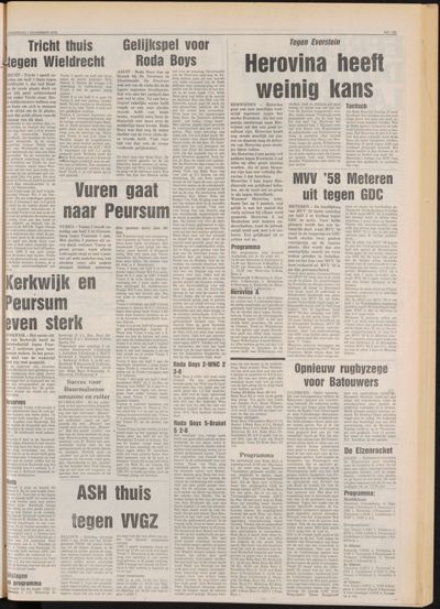 De Gecombineerde Zuid-Holland, 1 november 1979