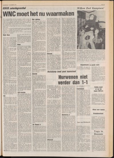 De Gecombineerde Zuid-Holland, 1 november 1979