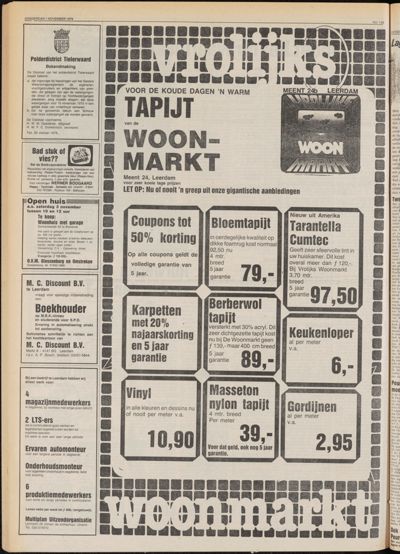 De Gecombineerde Zuid-Holland, 1 november 1979