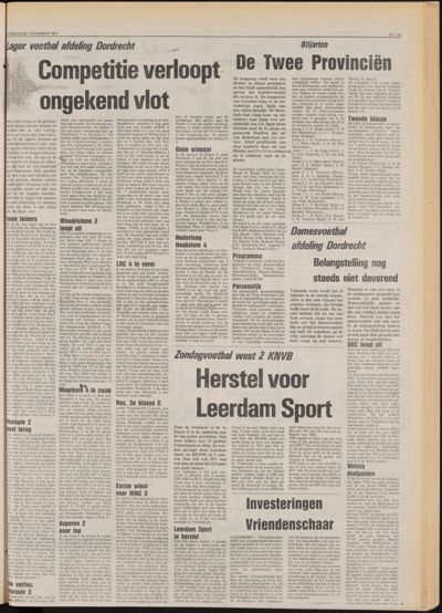 De Gecombineerde Zuid-Holland, 1 november 1979