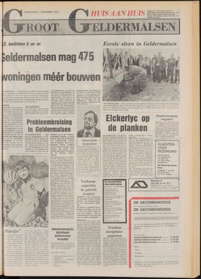 De Gecombineerde Zuid-Holland, 1 november 1979