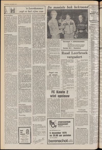 De Gecombineerde Zuid-Holland, 1 december 1979