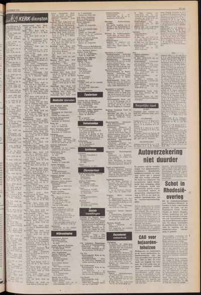 De Gecombineerde Zuid-Holland, 1 december 1979