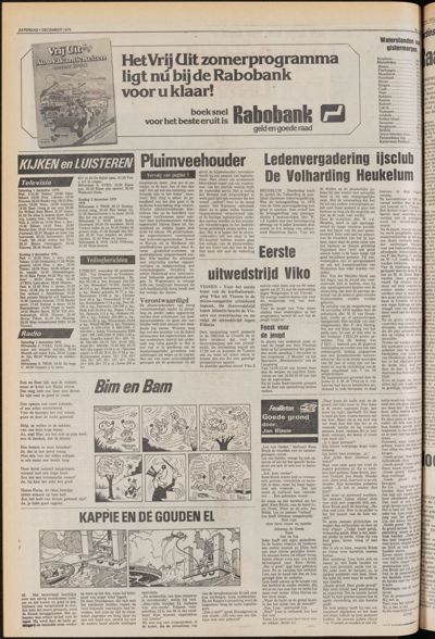 De Gecombineerde Zuid-Holland, 1 december 1979