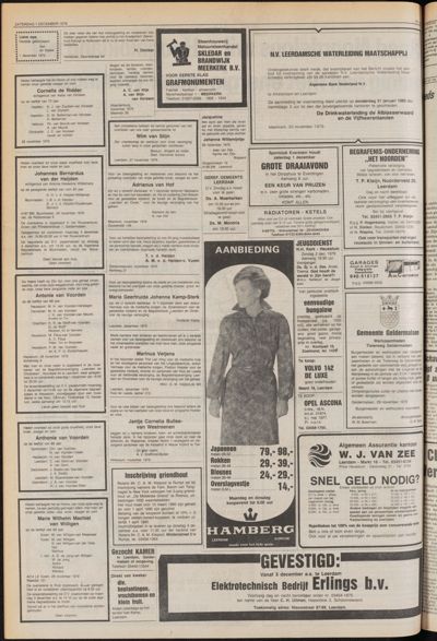 De Gecombineerde Zuid-Holland, 1 december 1979