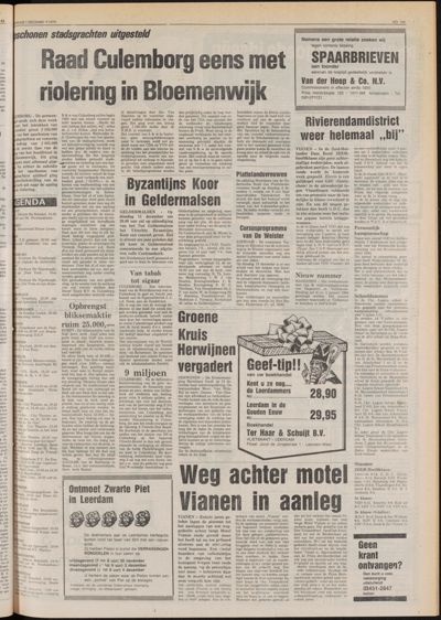 De Gecombineerde Zuid-Holland, 1 december 1979