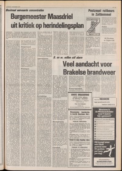 De Gecombineerde Zuid-Holland, 1 december 1979