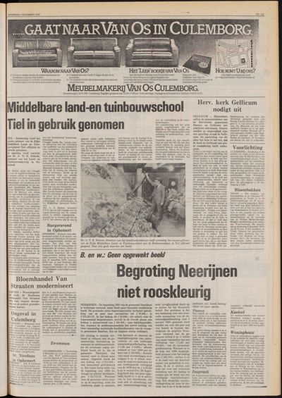 De Gecombineerde Zuid-Holland, 1 december 1979