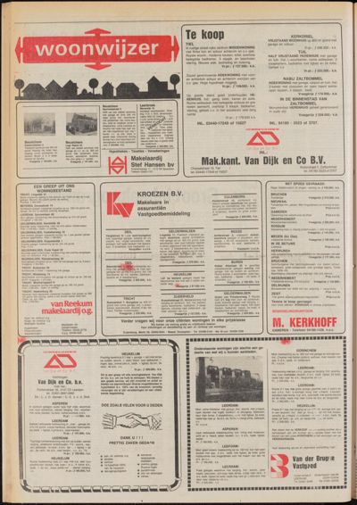 De Gecombineerde Zuid-Holland, 1 december 1979