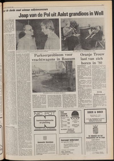 De Gecombineerde Zuid-Holland, 10 januari 1980