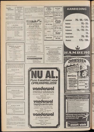 De Gecombineerde Zuid-Holland, 10 januari 1980