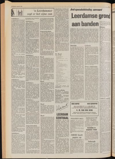 De Gecombineerde Zuid-Holland, 1 maart 1980