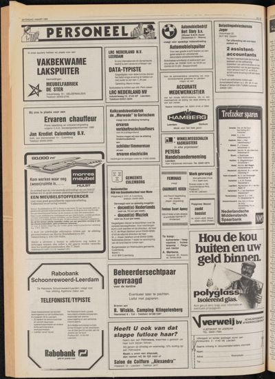 De Gecombineerde Zuid-Holland, 1 maart 1980