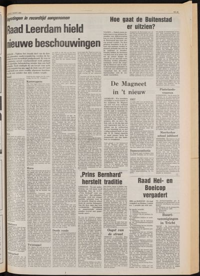 De Gecombineerde Zuid-Holland, 1 maart 1980