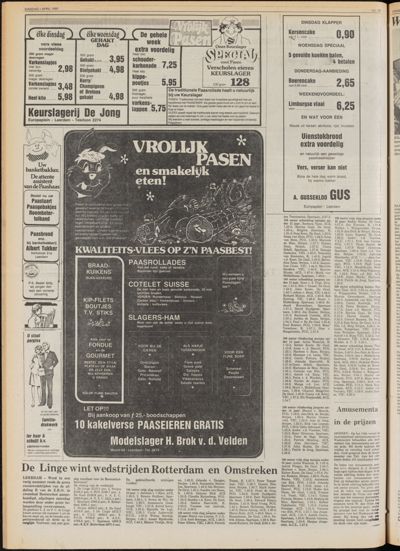 De Gecombineerde Zuid-Holland, 1 april 1980