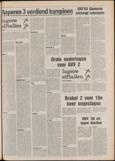 De Gecombineerde Zuid-Holland, 10 april 1980