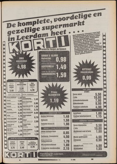 De Gecombineerde Zuid-Holland, 10 april 1980