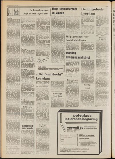De Gecombineerde Zuid-Holland, 10 juli 1980