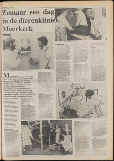 De Gecombineerde Zuid-Holland, 10 juli 1980