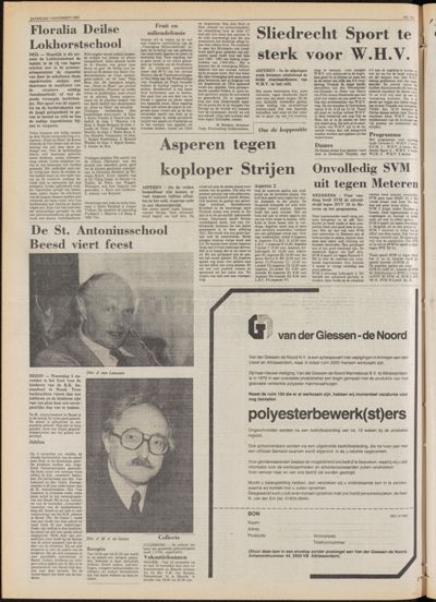 De Gecombineerde Zuid-Holland, 1 november 1980