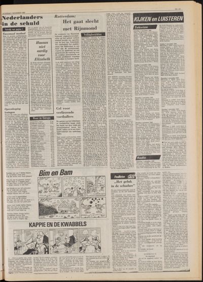 De Gecombineerde Zuid-Holland, 1 november 1980