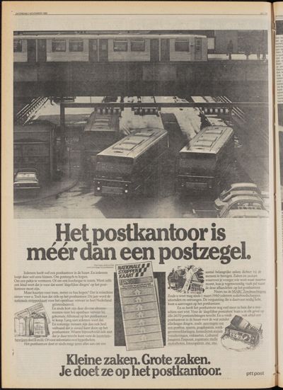 De Gecombineerde Zuid-Holland, 1 november 1980