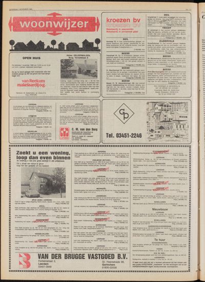 De Gecombineerde Zuid-Holland, 1 november 1980