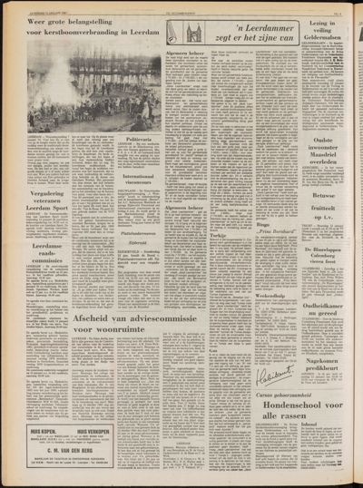 De Gecombineerde Zuid-Holland, 10 januari 1981