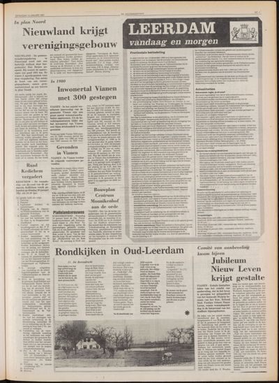 De Gecombineerde Zuid-Holland, 10 januari 1981