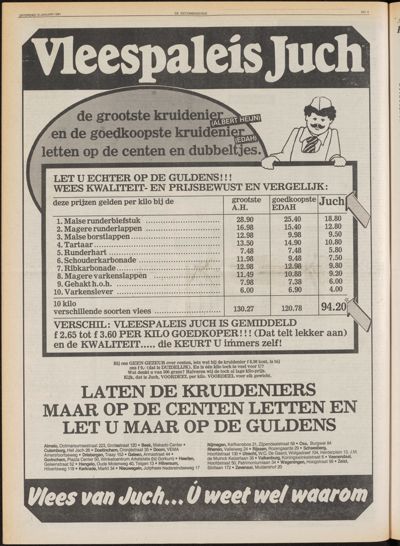 De Gecombineerde Zuid-Holland, 10 januari 1981