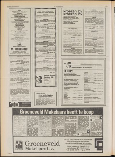 De Gecombineerde Zuid-Holland, 10 januari 1981