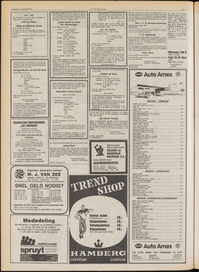 De Gecombineerde Zuid-Holland, 10 januari 1981