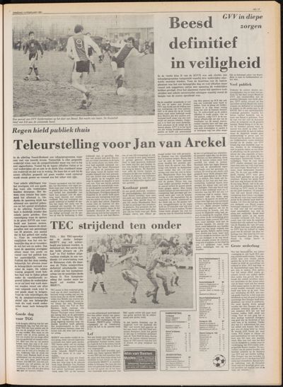 De Gecombineerde Zuid-Holland, 10 februari 1981