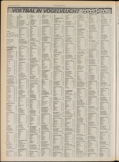 De Gecombineerde Zuid-Holland, 10 februari 1981