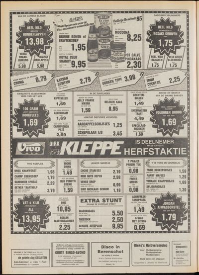 De Gecombineerde Zuid-Holland, 1 oktober 1981