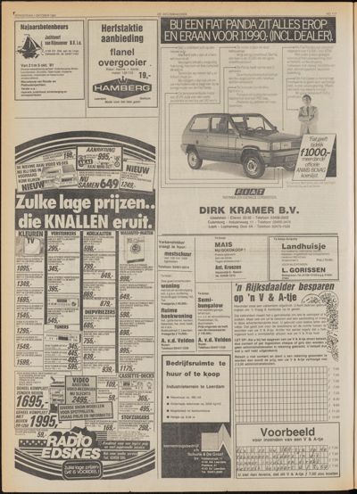 De Gecombineerde Zuid-Holland, 1 oktober 1981